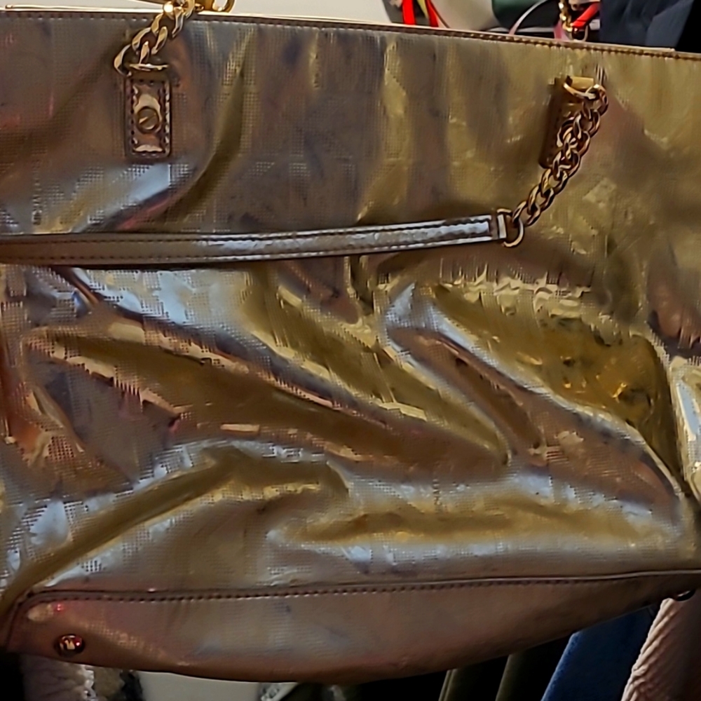 Vintage gold Michael Kors purse